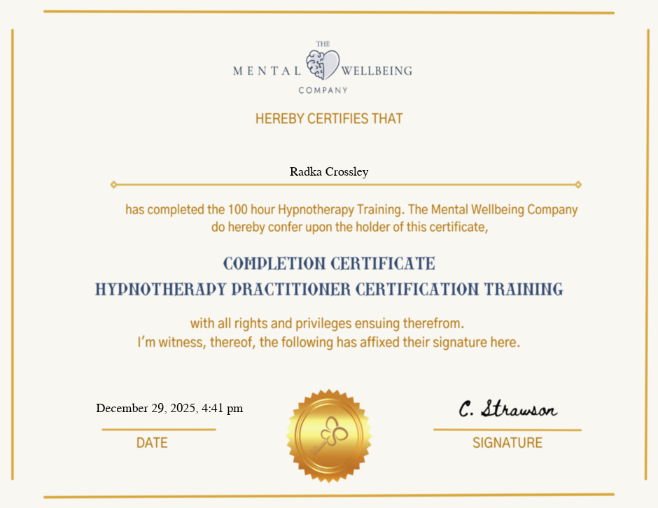 Somatic hypnotherapy